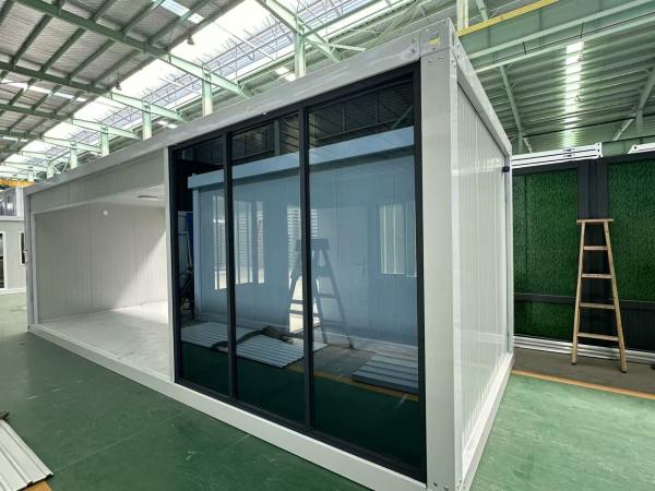 Customizable Modular Quick Assembly Steel Container Housing