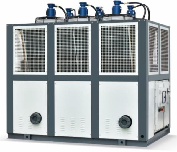 JLSF-60AD Chiller arrefecido a ar de parafuso, Chiller à prova de explosão para a indústria química