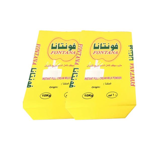 Biodegradable 20kg 25kg Heat Sealed Paper Bags for Milk Powder