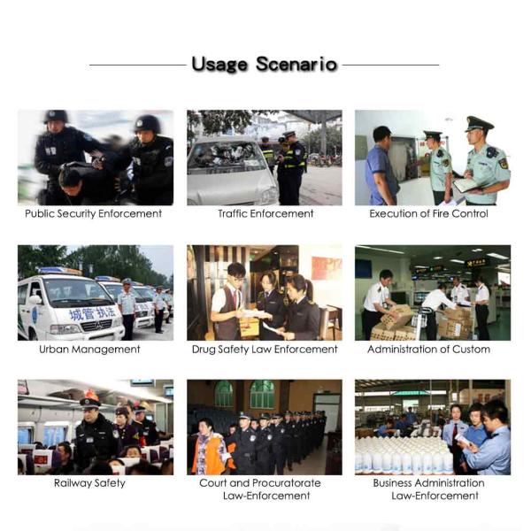 Walkie Talkie 4G 3G WIFI 1000M Police Worn Cameras