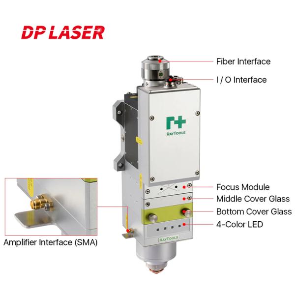 6000W Raytools BS06K Fiber Laser Metal Cutting Machine Cutting Head Dapeng Laser Equipment Parts