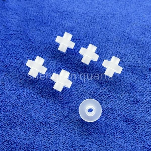 Customização 1200c Tubos de aquecimento de quartzo com flange