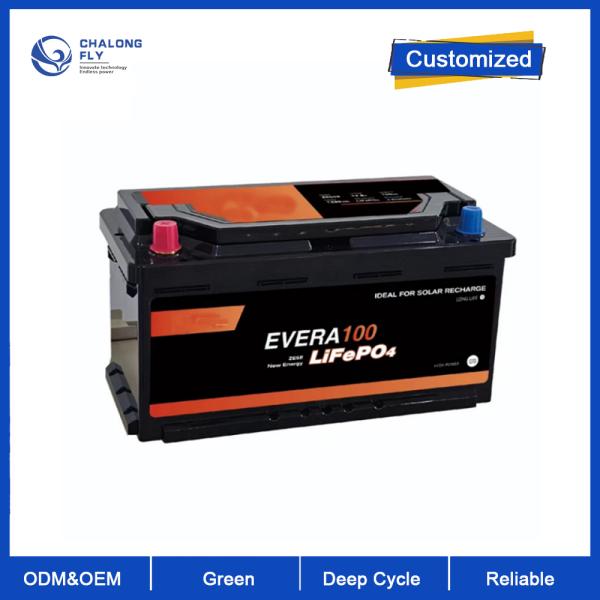 12V 100Ah Lithium Battery with IP65 Protection for RV House Power Marine Electronics Off-Grid Cabins & Portable Energy Needs