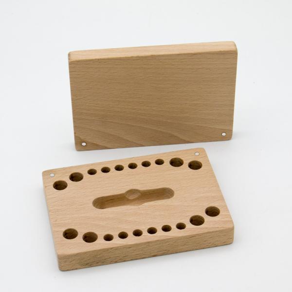 Wooden Baby Tooth Organizer Box Baby Teeth Collection Box Fairy Box Keepsake for Boys and Girls