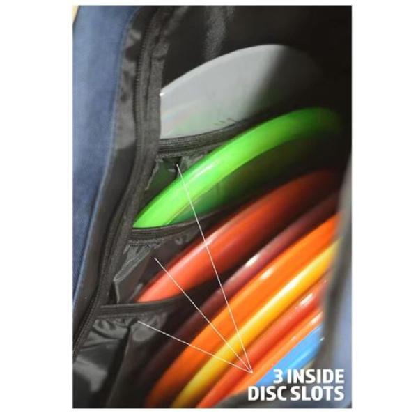 Устойчивый многокошечный диск для гольфа Слинговый пакет для хранения 12 дисков