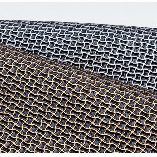 PVC Fil doré Grain Géométrique Motif Synthétique Cuir Artificiel Chaussures Sacs Carnet Décorer Napperon Tissu en cuir