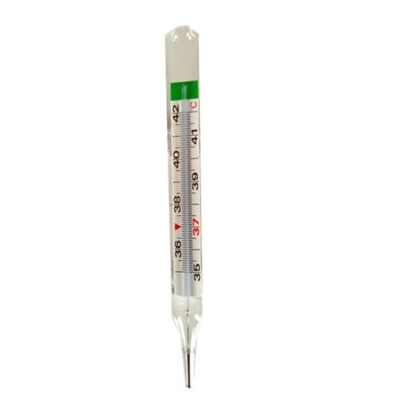 Customized Support Mercury Free Oral Armpit Glass Thermometer for Health Monitoring