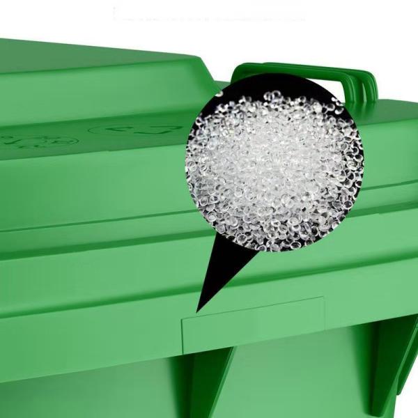 PP+TPR Mobile Garbage Bin 1100 Liter Outdoor Garbage Can Customized Size