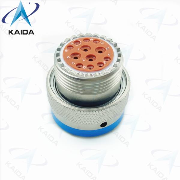 Золотая отделка MIL-DTL-26482 Коннектор сжатие контактов MIL DTL 26482h 12 женских штифтов