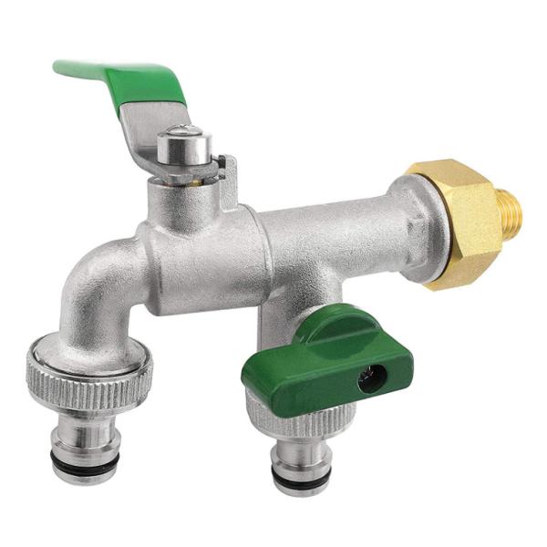 3/4*1/2 Inch BSP Thread Brass Compression Fitting For Air / Water