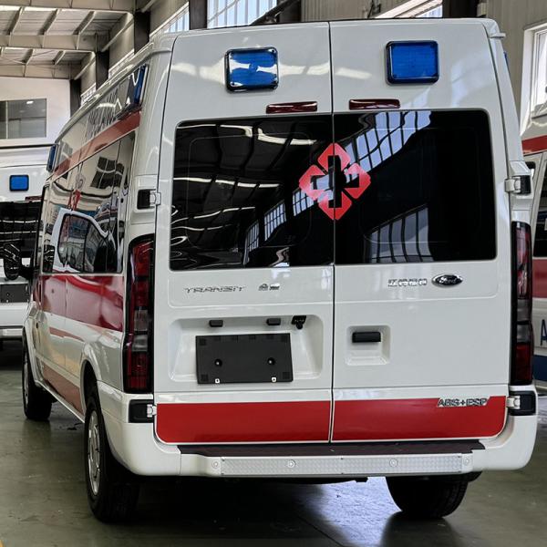 Ambulance With Advanced Life-Support Equipment For Emergency Medical Care And Critical Patient Transfer Intensive Care