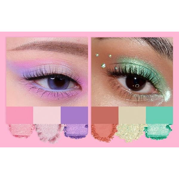 Custom 3 Colors Duochrome Eyeshadow Palette Perfect For All Skin Tones