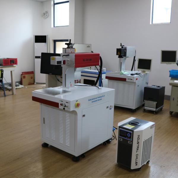 máquina UV da marcação do laser 3W para o vidro de marcação do plástico da gravura