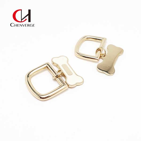 OEM D Type Buckle Metal Garment Accessories Anticorrosive For Pet Collar