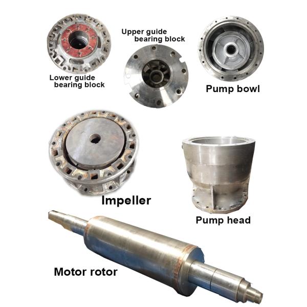SS316 Seawater Stainless Steel Submersible Pump High Capacity 800m3/H 1000m3/H 1200m3/H