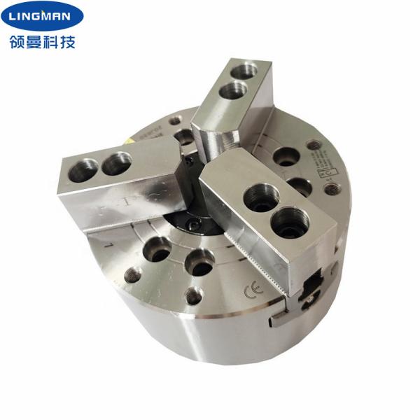 Mandril amplamente utilizado de Chuck Through Hole Hydraulic Power de 3 maxilas