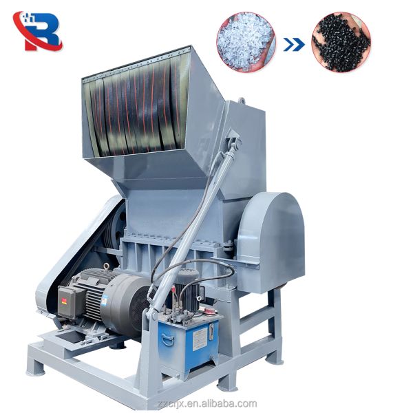 High Quality 100-2000Kg/h Plastic Shredder Source Factory PP PE PVC Waste Plastic Recycling Machine with PET & PC Materials