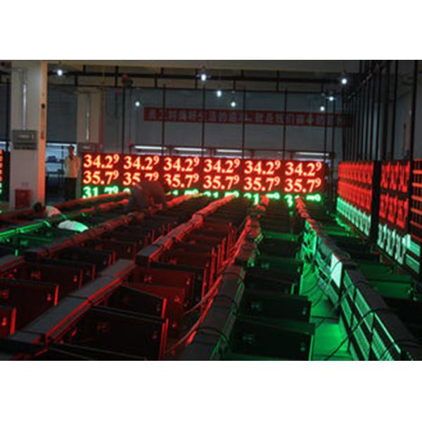 Full Color Electronic Scrolling Sign Computer Control For Banks / Schools