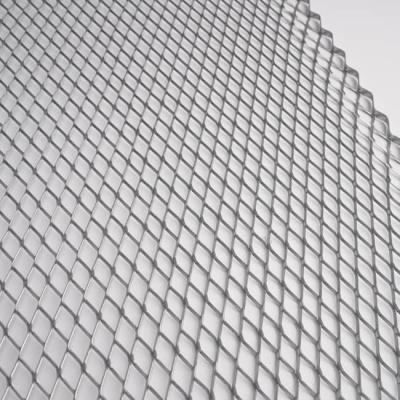 Enhanced Keying Surface Diamond Mesh Metal Lath Galvanised For Interior Plaster Base