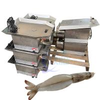 Equipamento durável de corte de camarão de 0,12KW, pelador de camarão industrial