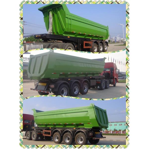 Формы тонны 60Т у трейлеров 50 ХАРДОС400 Т700 цапфа сверхмощной Семи Три наклоняя трейлер