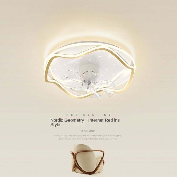 52 Ventilateur de plafond sans lame avec lumière et télécommande