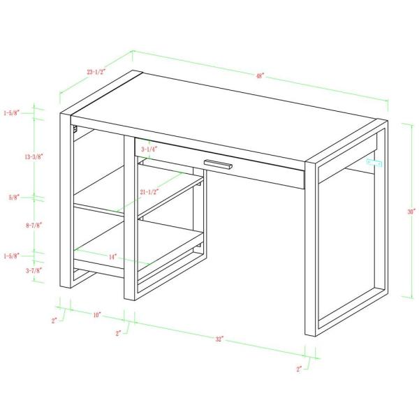 Standard and Customized Modern Style Work Office Desk for Hotel Tables in Nordic Home
