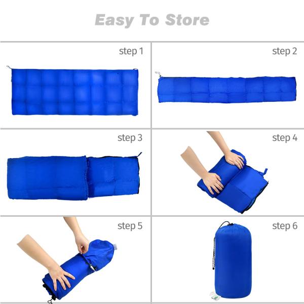 Quick Drying 100 Nylon 1.8lbs Lightweight Sleeping Bag