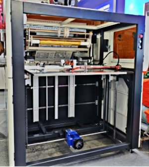 Hydraulic Hot Foil Stamper Machine for Paper/Leather/Plastic-Packaging factory use