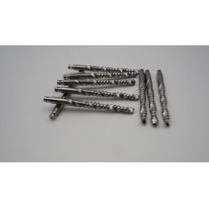 Mèche de forage médicale hélicoïdale durable pour une instrumentation chirurgicale efficace