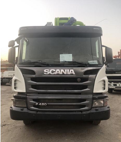 Zoomlion Scania usou o caminhão 56m da bomba concreta 170 barra de M3/H 85