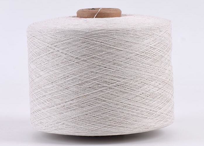Carded Open End Ring Spinning Raw White Yarn 30s 40s For Knitting Towels