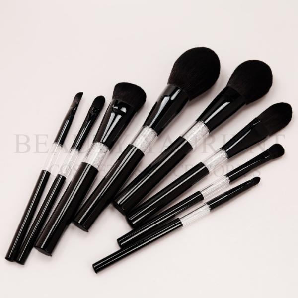 8pcs High End Makeup Brush Set 18.5cm Aluminum Tube Acrylic Handle
