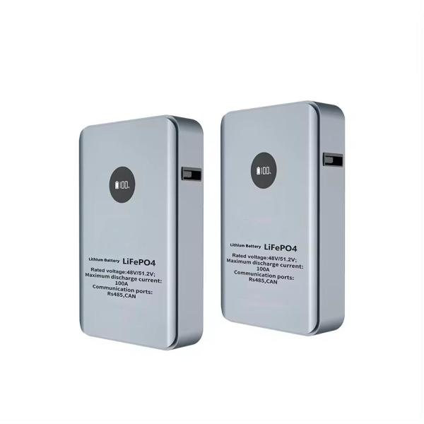 Batterie au lithium-ion montée sur le mur 100Ah 200Ah Batterie solaire