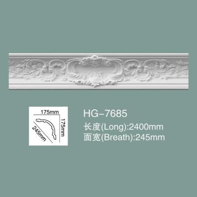 Foam Skirting Polyurethane Crown Moulding HG-7685