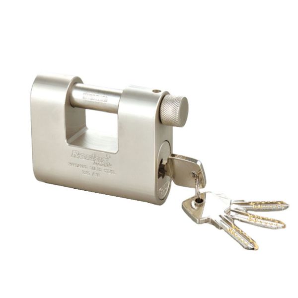 Rarlux 75/85mm Industrial Safety Durable Waterproof Stainless Steel Padlock Hot Selling Hardened Anti-theft Key Van Lock