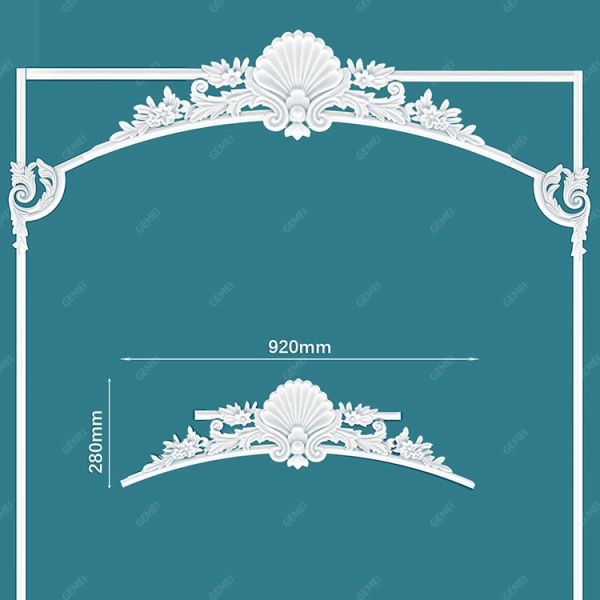 GD-85002 Wholesale Urethane Foam Panel Waterproof Multi-Unit Residential Wall Ornament For Church