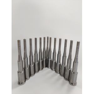 Hardened Steel Mold Inserts with 48~54 HRC Hardness, +/-0.005mm Accuracy, and SKH51 Material for Custom Injection Molds