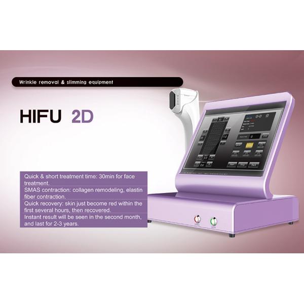 Anti Aging Hifu Face Lifting Machine Wrinkle Removal 10 - 11 Lines Adjustable