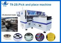 Full-Automatic Roll To Roll 136 Head SMT Pick Place Machine para luz de faixa LED flexível