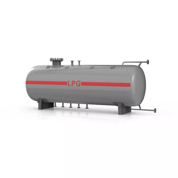 Liquefied Petroleum Gas LPG Gas Storage Tank 50m3 Horizontal