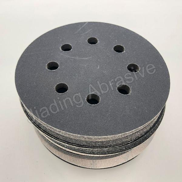 6inch Waterproof Sandpaper 150mm Silicon Carbide Hook Loop Abrasive Disc Paper D Weight