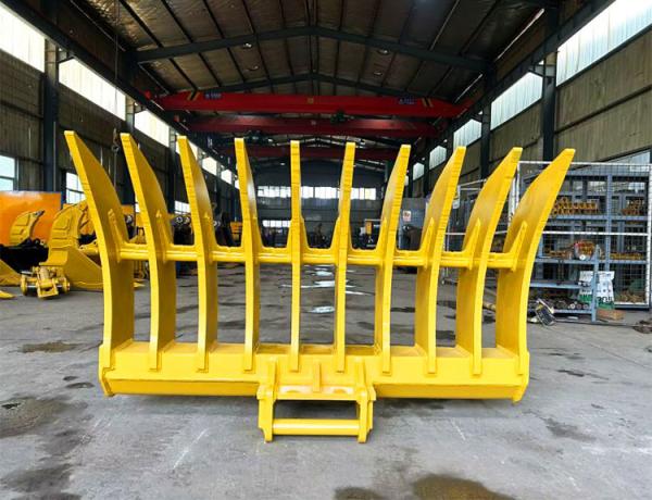 Máquina escavadora Rake Bucket For Mini Escavadora Cat da fundição de aço 320 PC200
