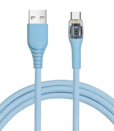 TPE Braided DuraCord Pro Cable with Aluminum Alloy 10000 Bend Test Gold-Plated Connectors Black