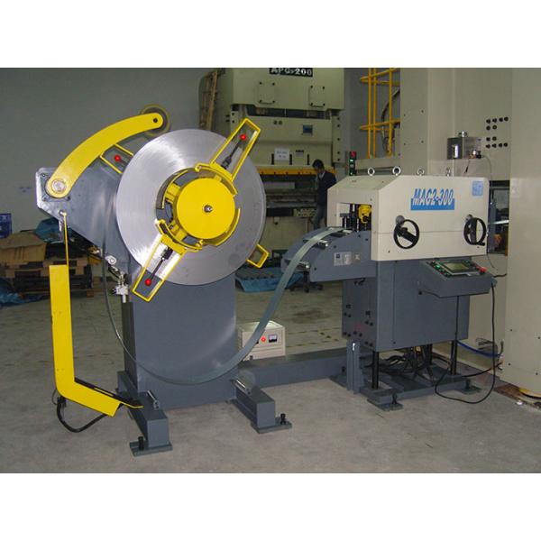 Fully Automatic Plate Metal Coil Leveling Feeder Vertical Unwinding Machine