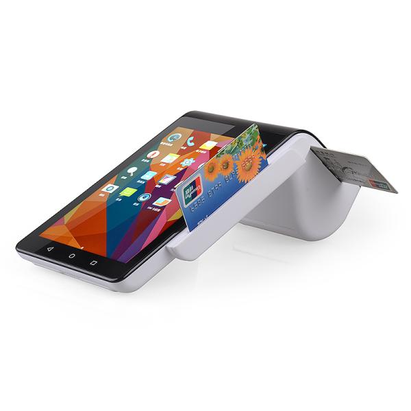 7.4V 3900mAh Handheld Pos Machine Wireless Payment Terminal Quad Core A53 CPU