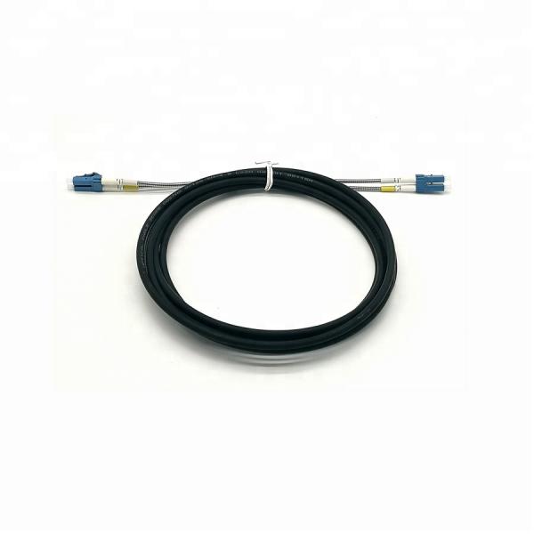 G657B3 Duplex Single Mode 3.0mm Armored Optical Patch Cord