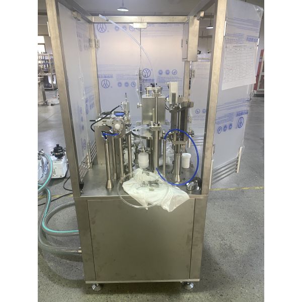 High Viscosity Cosmetic Gel Dental Paste Capping Plugging Lure Lock Vaccine Syringe Filling Machine