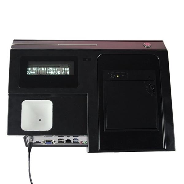12V/2A Power Supply Win Android POS System Machine with Built-in 80mm Thermal Printer