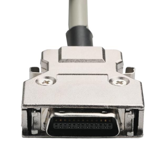 Hd D-Sub To Mdr Plug Connector Cabel 14p*28 Awg Od 7.0mm Beige Pvc Jack